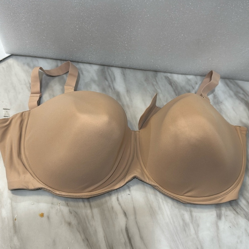 COPY - 💕NWT SKIMS Fits Everybody Lightly lined Full Coverage Bra Nude  44DDDD - Picture 2 of 10